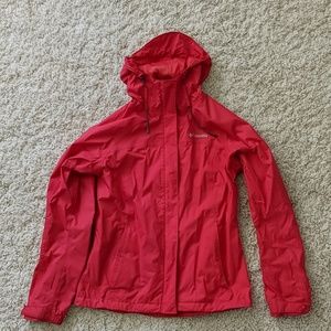 Like new Columbia dark pink jacket